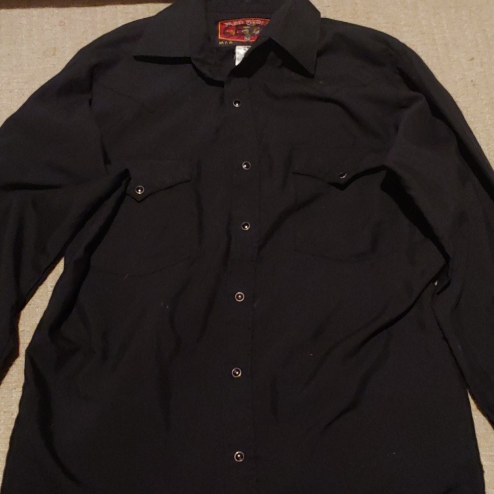 Mens western cut shirt